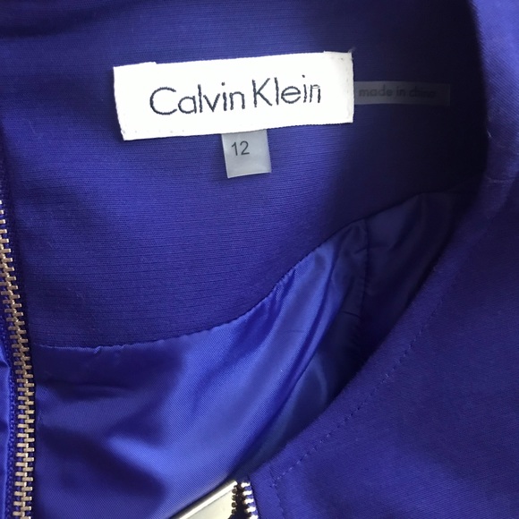 💙💜CALVIN KLEIN INDIGO BUSINESS DRESS - Picture 4 of 6